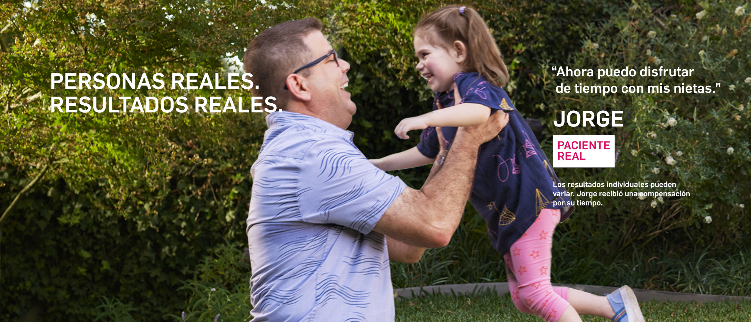 Real people. Real results. Real relief.