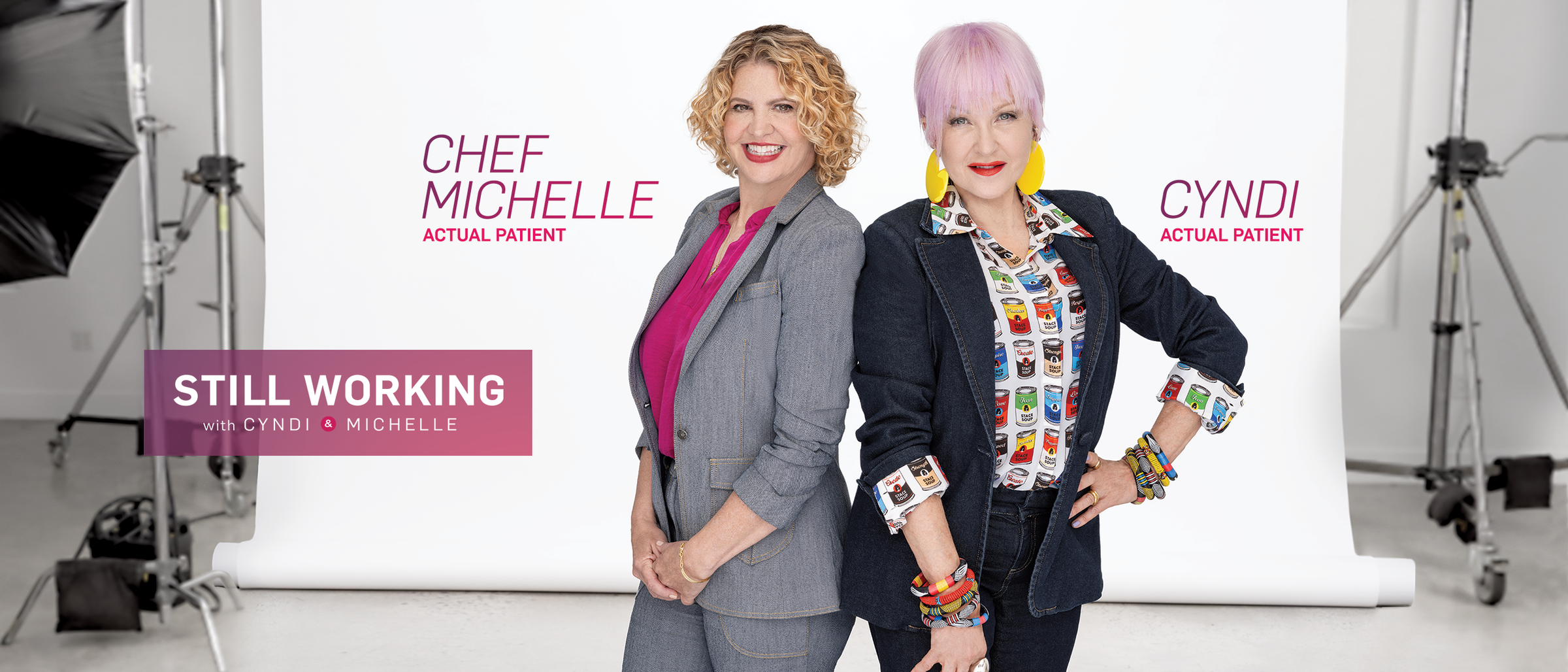 Cyndi Lauper and Chef Michelle Bernstein