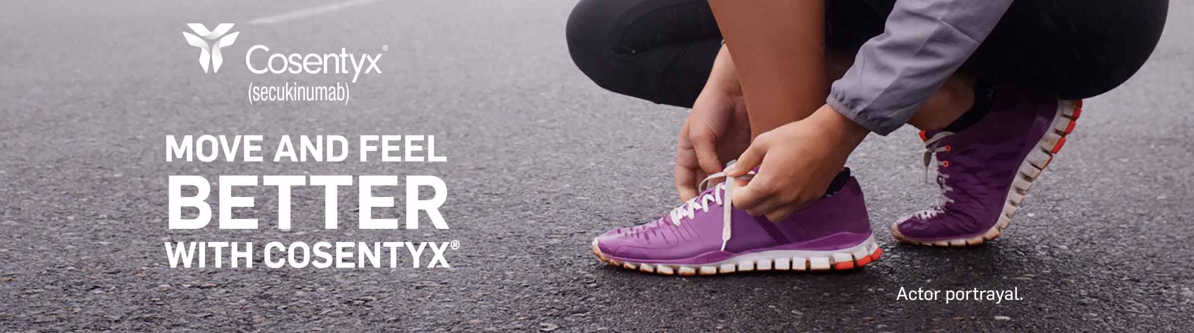 Background image of runner tying shoelace