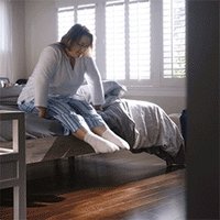 Getting in and out of bed