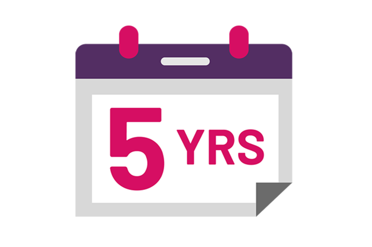 Patients taking COSENTYX saw improvement in AS symptoms overall at five years