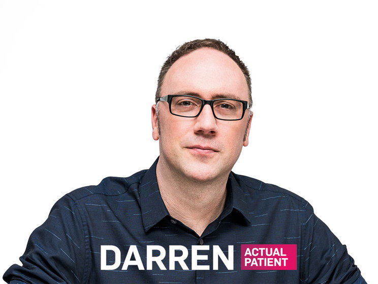 share your story - Darren COSENTYX patient