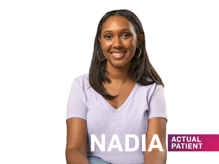 Nadia actual patient
