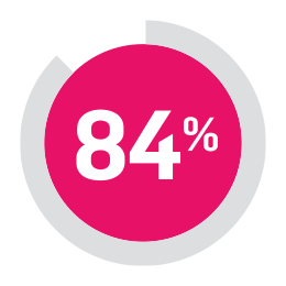 84% icon