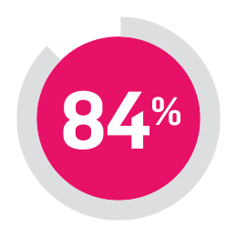 84% icon